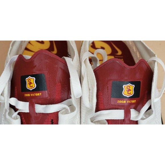 Nike Zoom Victory USC Trojans Track Running Spikes Men\'s Sz 11.5 NEW main image 4